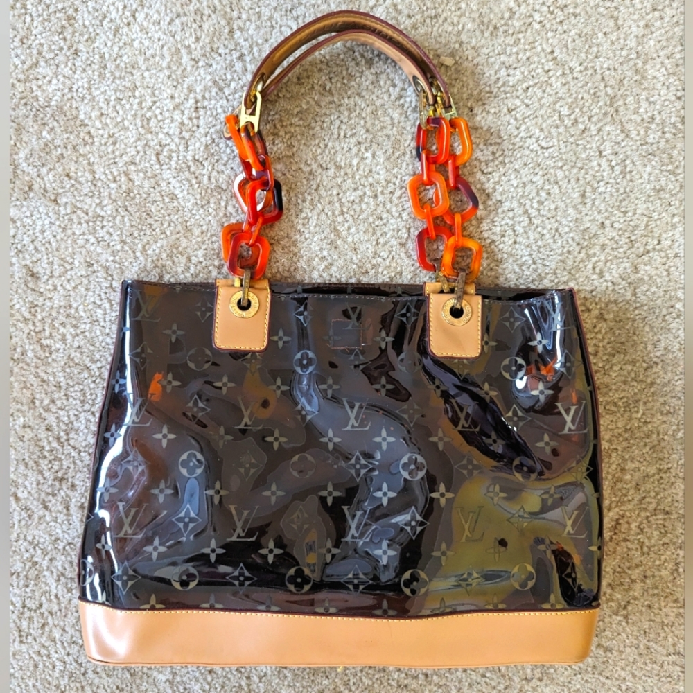 Louis Vuitton Clear Monogram Ambrea Cabas Chain bag